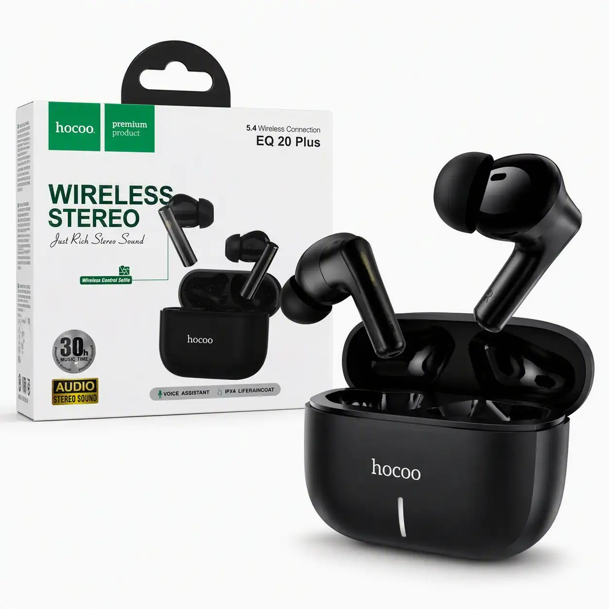 HOCO EQ20 Plus Premium Wireless Earbuds