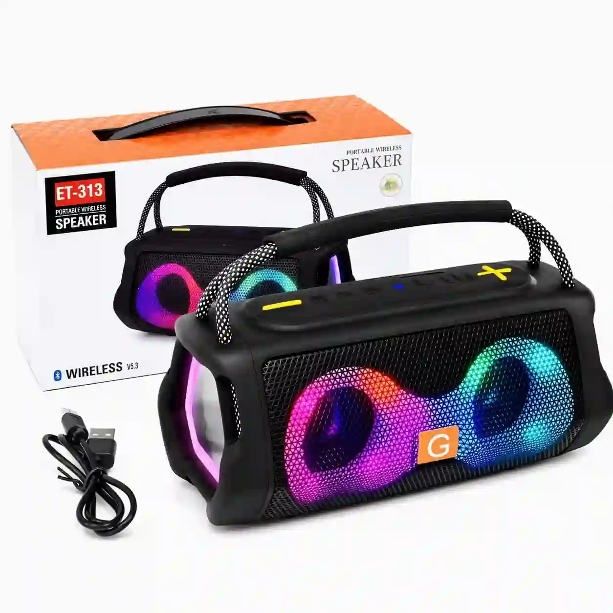 ET-313 Portable Wireless Bluetooth Speaker - Image 2