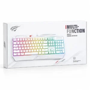 Havit Multi-Function RGB Gaming Keyboard (White Edition)