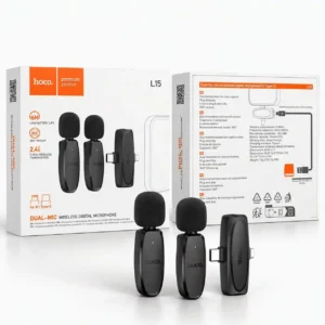 HOCO L15 Dual-Mic Wireless Digital Microphone