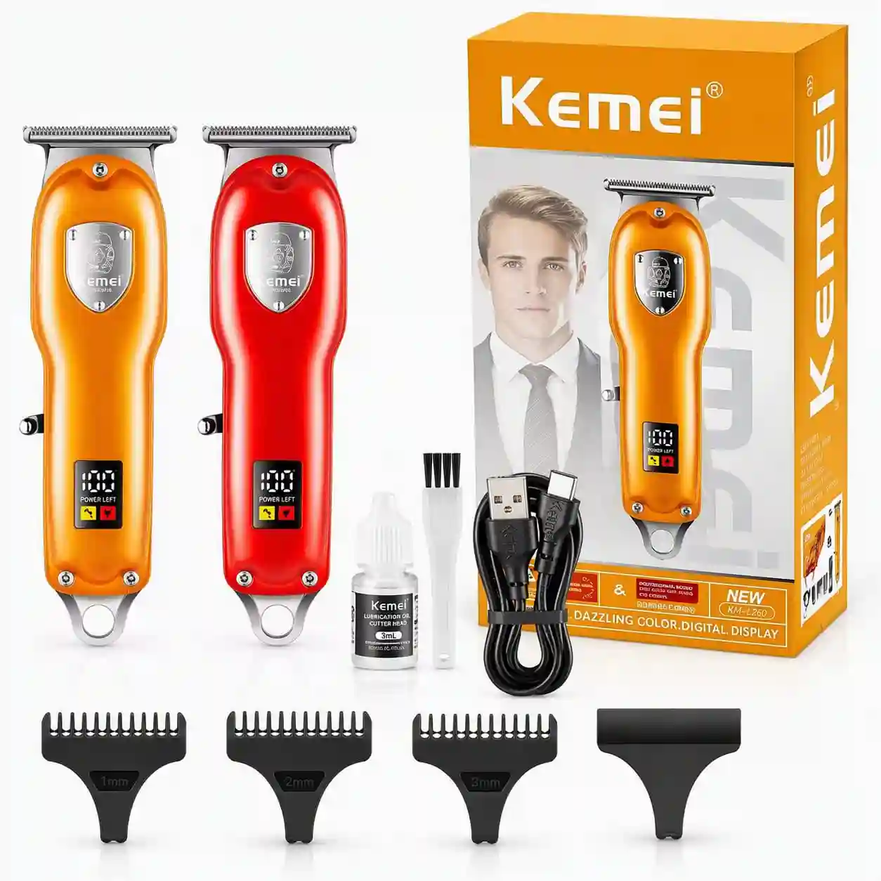 Kemei KM-L260 Professional Hair Trimmer
