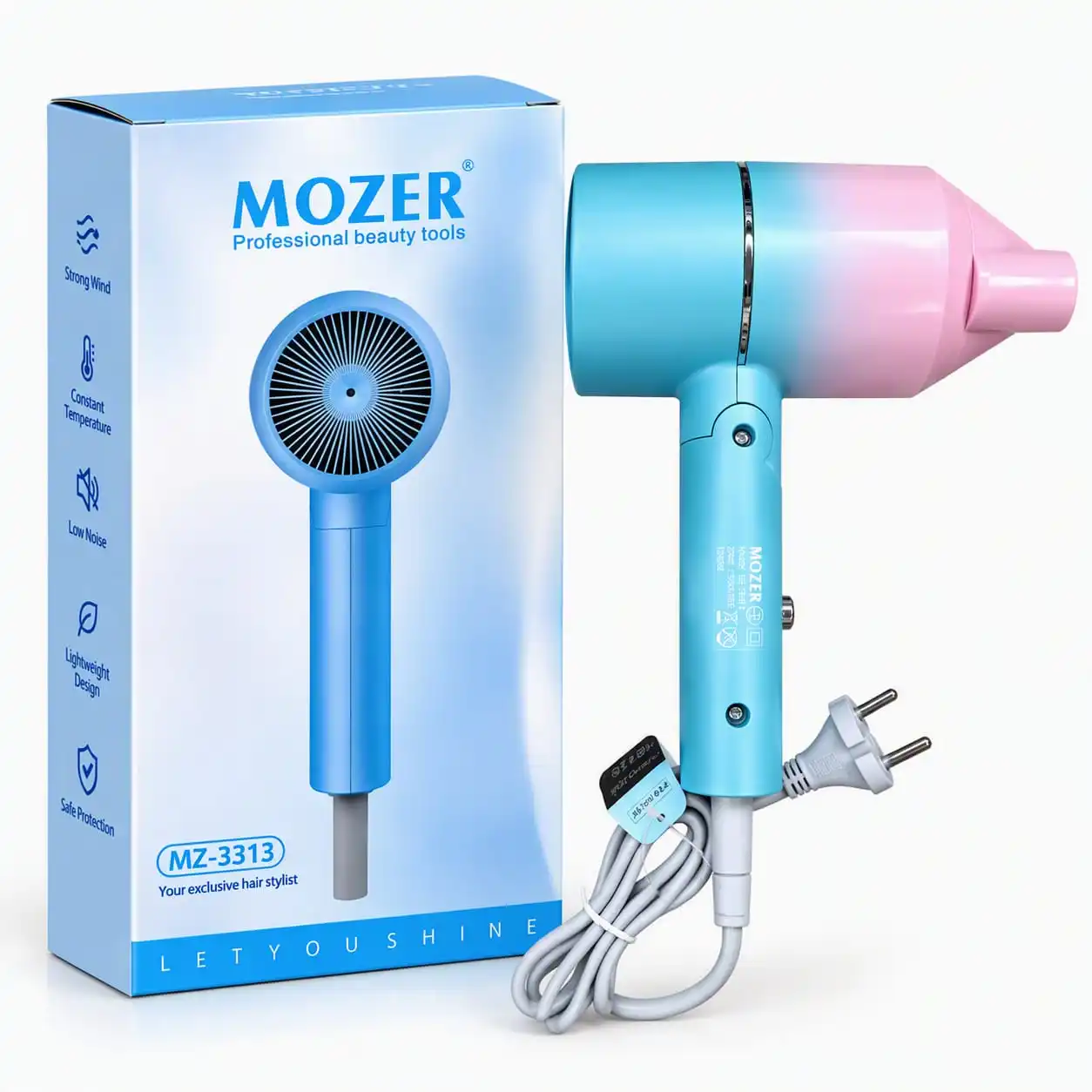 MOZER MZ-3313 Professional Hair Dryer