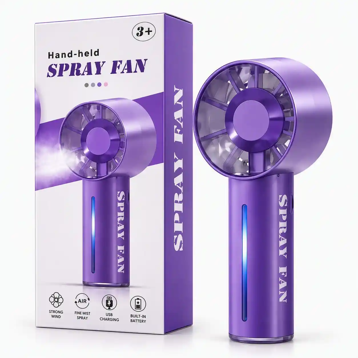 Hand-held Spray Fan