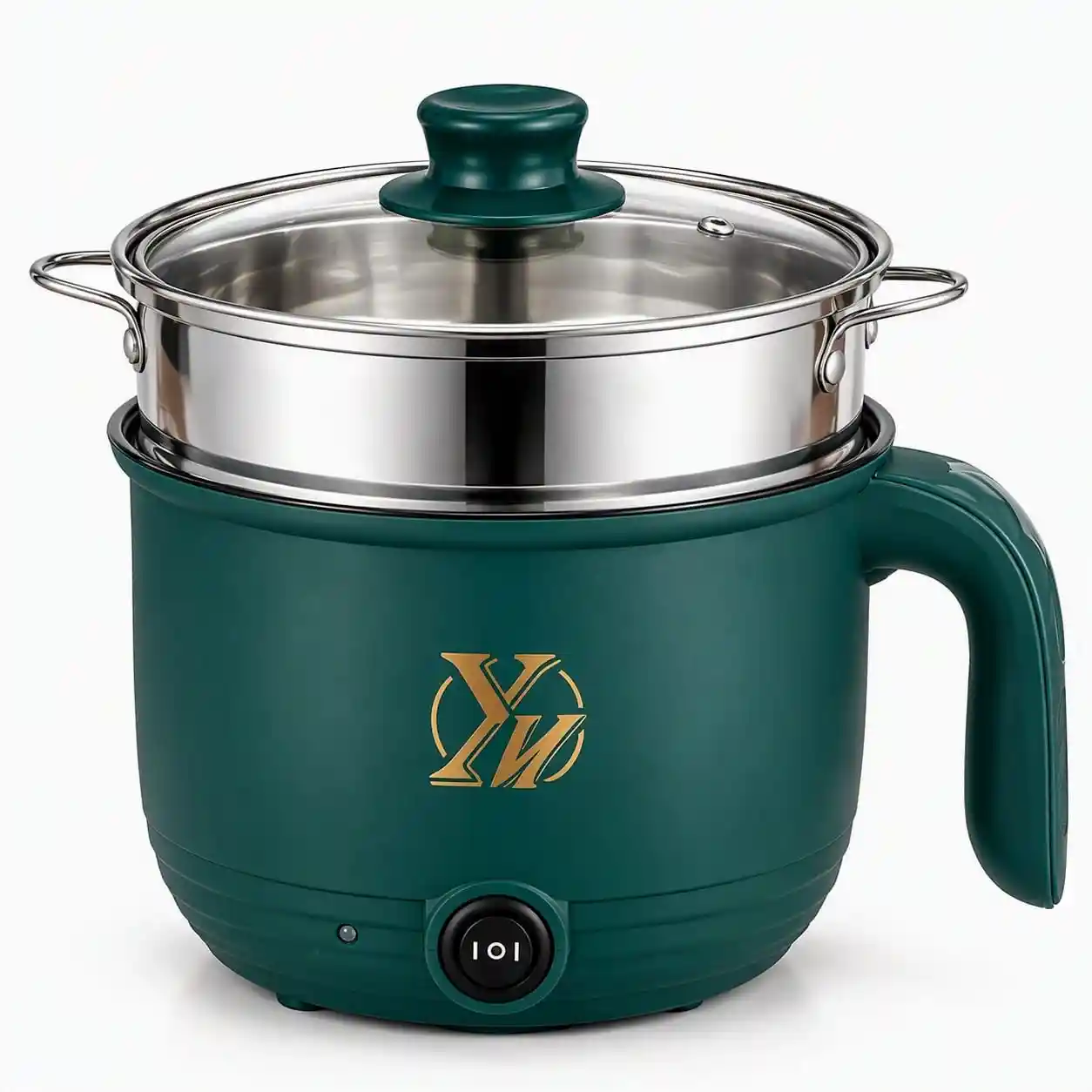 Multi-Function Electric Hot Pot Cooker with Stainless Steel Steamer - Image 2