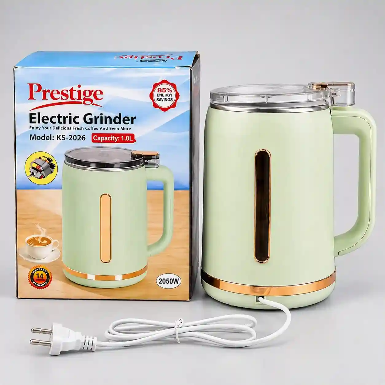 Prestige KS-2026 1.0L Electric Grinder & Coffee Bean Grinder 2050W