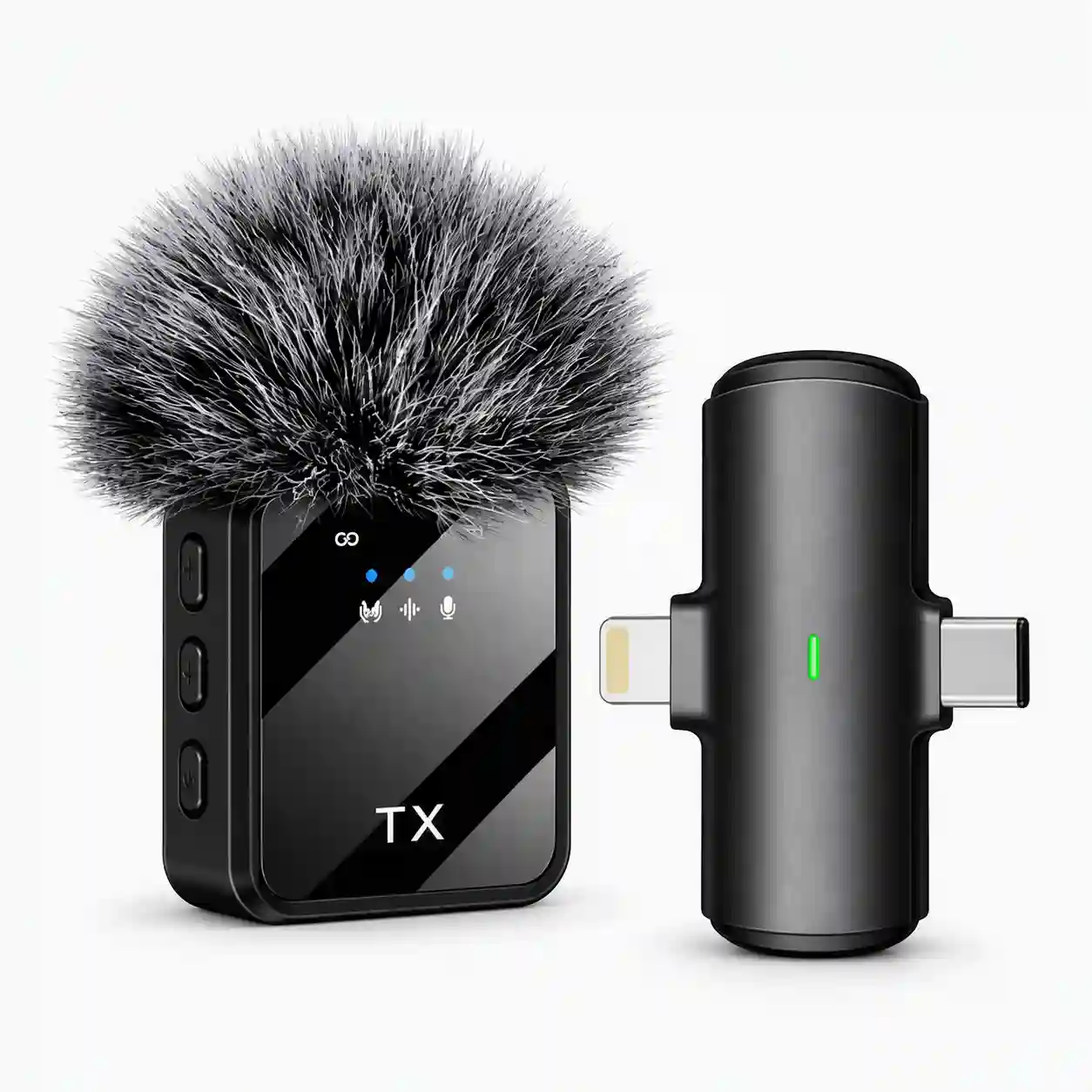 F15 2-in-1 Wireless Lavalier Microphone - Image 2